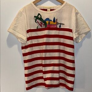 Marc Jacobs studded striped t-shirt size XS